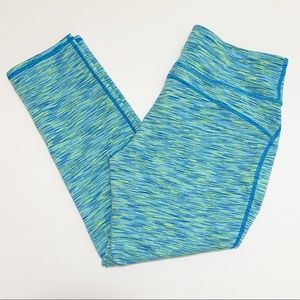 Kirkland Girls Sz XL Capri Workout Leggings Media Pocket Crop Activewear